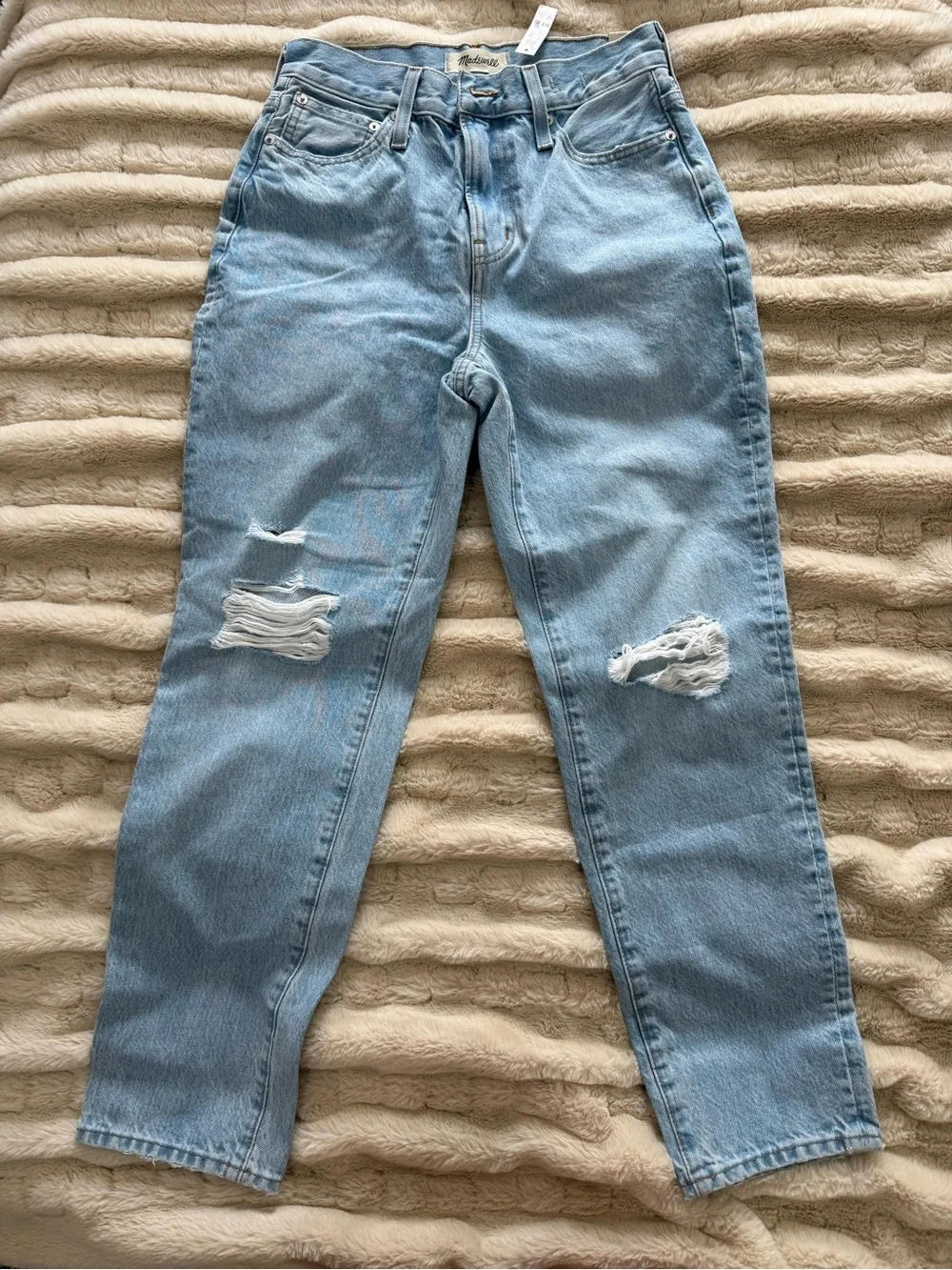 Madewell The Perfect Vintage Distressed Jeans